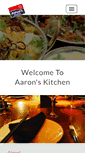 Mobile Screenshot of aaronsfood.com